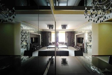 個性魅惑歐式風(fēng)格100平米二居室餐廳裝修效果圖