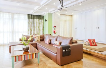 頂級奢華歐式風(fēng)格280平米別墅客廳吊頂裝修效果圖