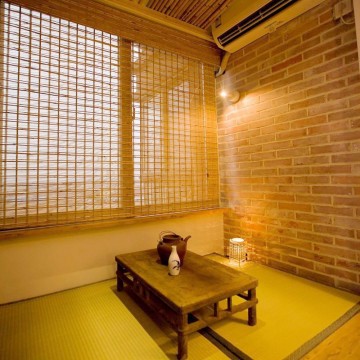 古典昏黃中式風格70平米一居室臥室榻榻米裝修效果圖