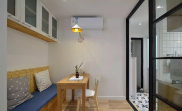 現(xiàn)代唯美簡約風(fēng)格90平米二居室書房背景墻裝修效果圖