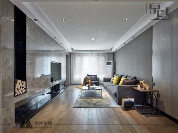 簡練設(shè)計(jì)中表達(dá)和諧美感兩居室裝修效果圖