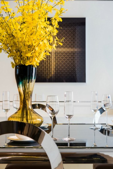 現代簡約風格兩居室裝修效果圖