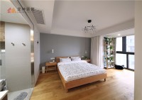 沈陽(yáng)二手房裝修墻布和乳膠漆的美感