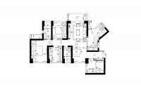 沈陽整屋裝修效果案例104平米中式現代風三居室-沈陽裝修推薦