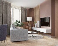 沈陽整屋裝修效果案例97平米一居室-沈陽裝修推薦