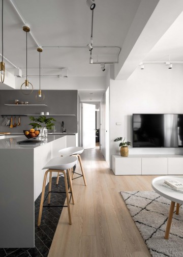 137㎡意式極簡，簡而非凡。