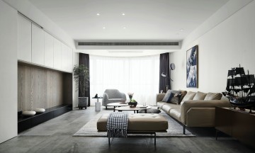 135㎡簡約設(shè)計，舒適又有張力！