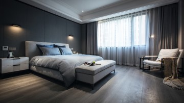 132㎡現(xiàn)代簡約風溫馨自然的舒適感！