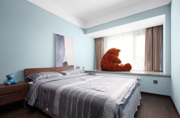 122㎡沉穩(wěn)簡(jiǎn)約現(xiàn)代風(fēng)，盡顯松弛有序