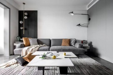 125㎡現(xiàn)代簡(jiǎn)約風(fēng)，盡享極簡(jiǎn)慢生活。