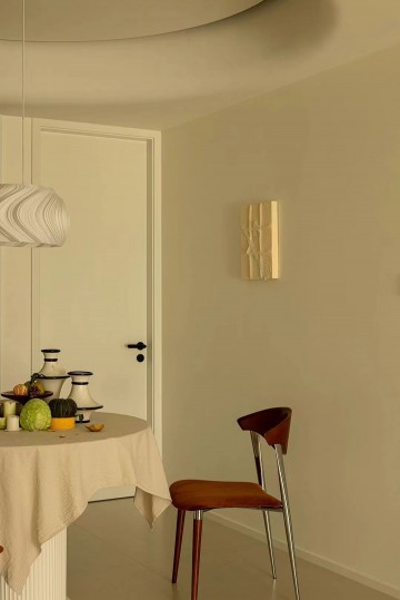 松弛感拉滿(mǎn)！130㎡奶油極簡(jiǎn)風(fēng)，也太浪漫了吧~