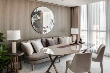 龍坤裝飾｜180㎡輕奢之家，凝練美學(xué)，精神豐盈！