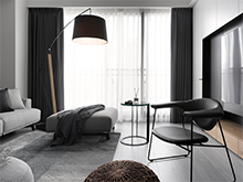 窗簾的顏色要怎么搭配，才能使整個(gè)空間更加和諧和舒適呢？